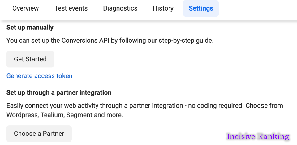 Facebook CAPI WordPress Integration Step 1
