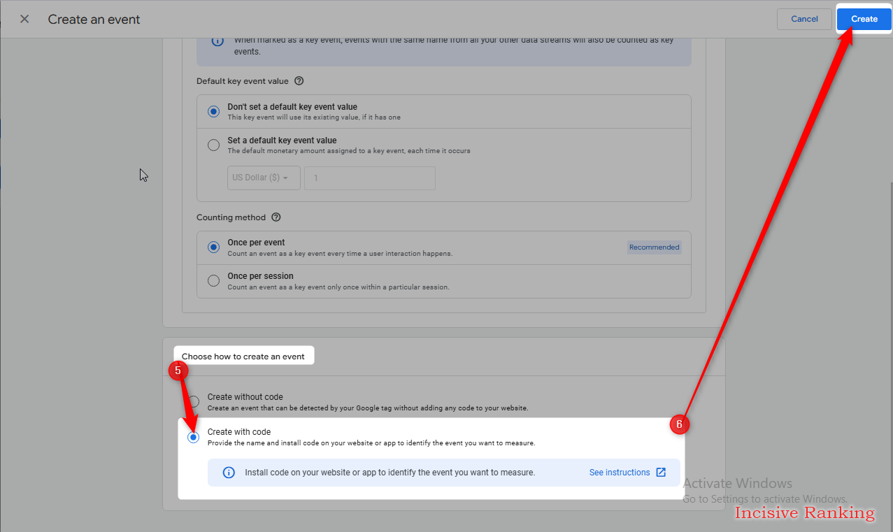 How to Send Custom Key Events to GA4 30 Contact Us Confirmation Screenshot