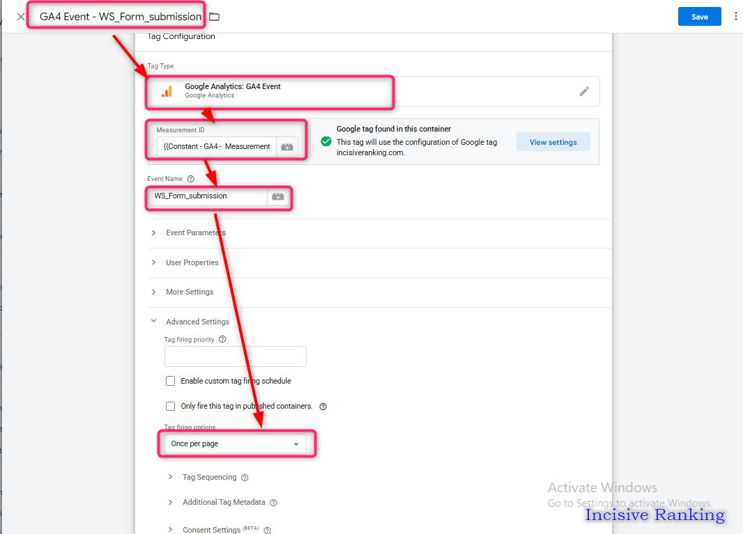 How to Track WS Form Submissions in GA4 Using Google Tag Manager 21