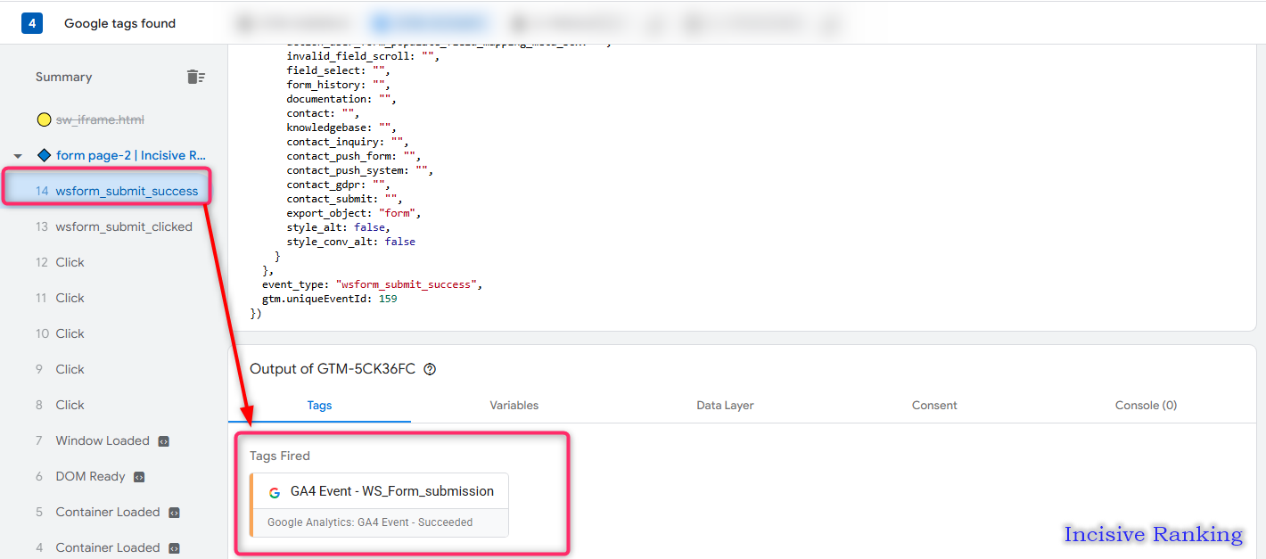 How to Track WS Form Submissions in GA4 Using Google Tag Manager 28