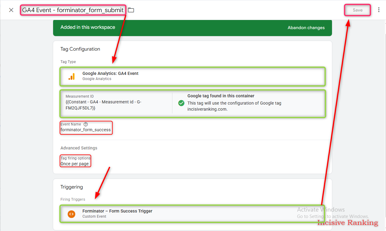 How to Track Forminator Form Submissions in GA4 Using Google Tag Manager 24