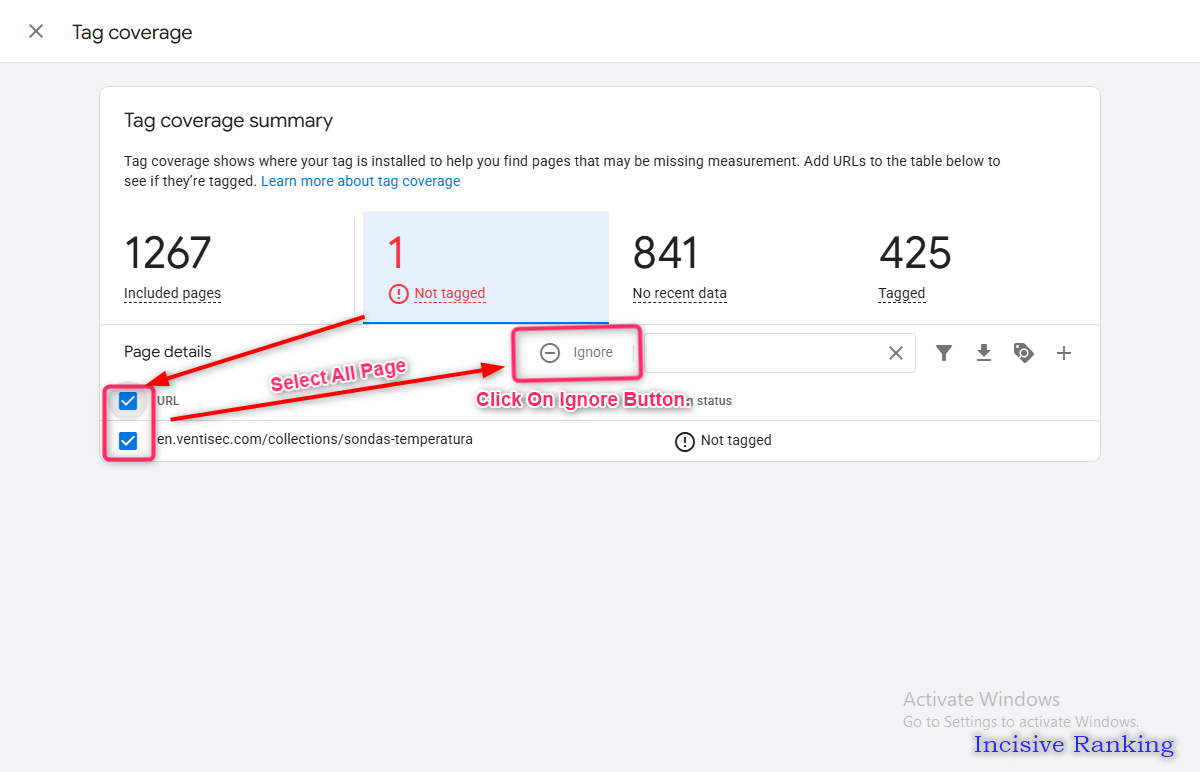 “Some of Your Pages Are Not Tagged” Warning in Google Tag Manager (GTM / GA4) 16