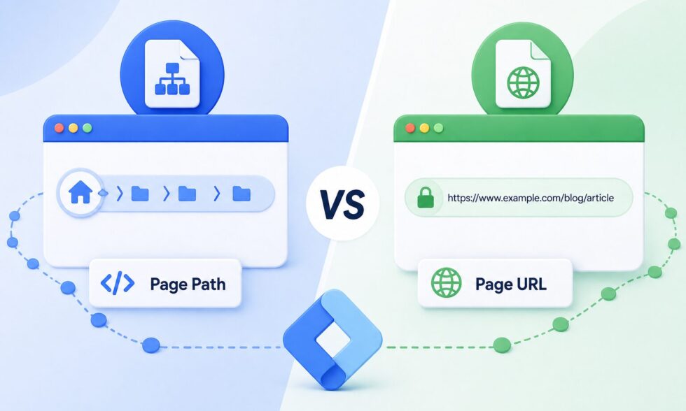 page path vs page url in GTM
